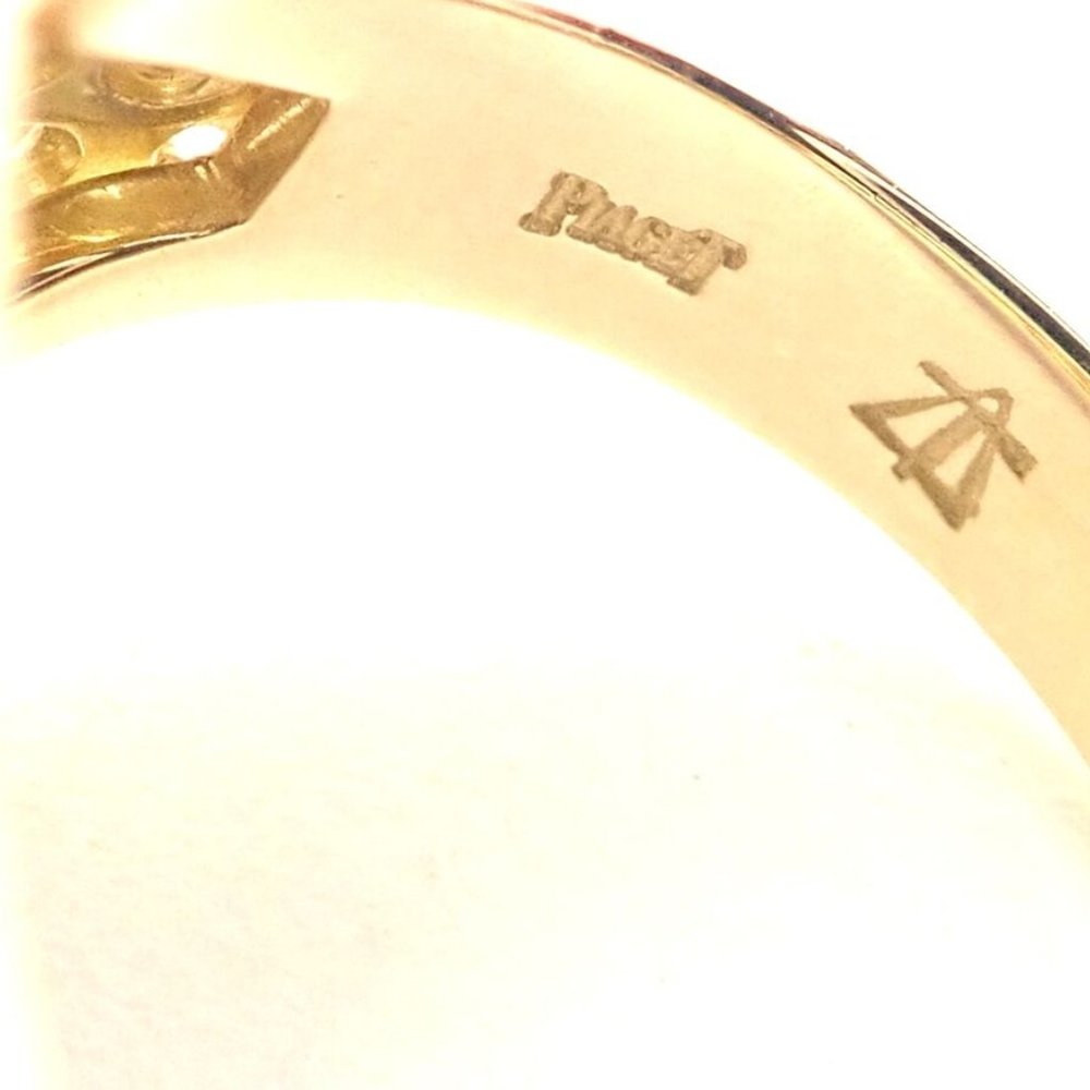 Rare! Authentic Piaget 18k Yellow Gold 3ct Diamond Cocktail Ring - Picture 6 of 9